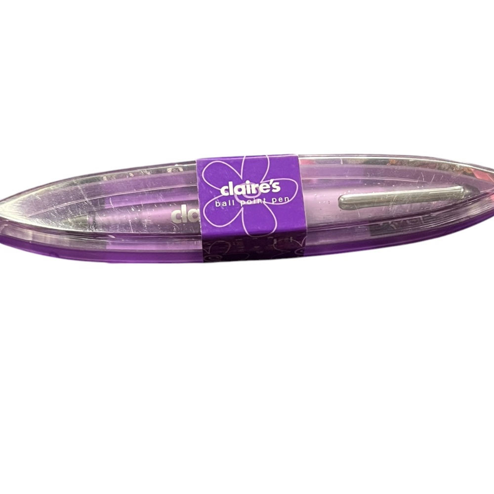 Claire’s Purple Ball Point Pen